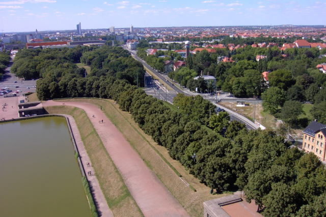 View from Voelkerschlactdenkmal 4