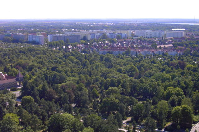 View from Voelkerschlactdenkmal 8
