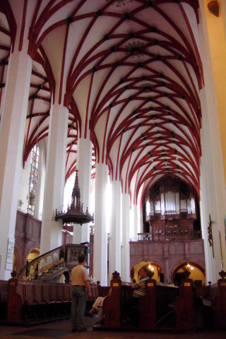 Inside Thomaskirche