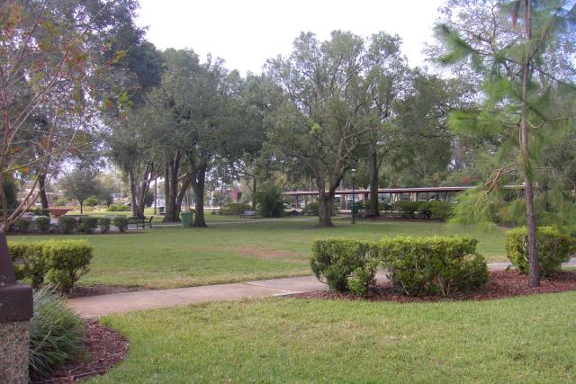 A park in Winter Park