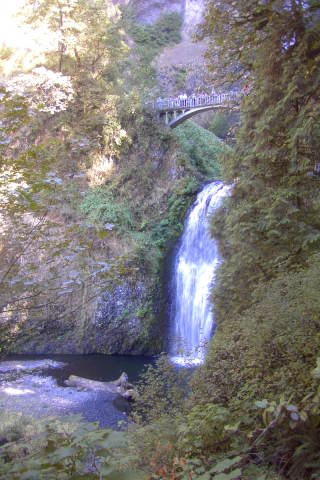 Columbia River Gorge - Multnomah Falls 10