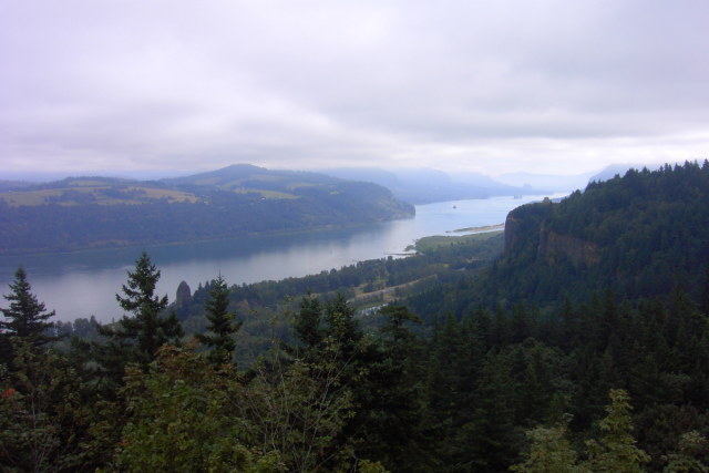 Columbia River Gorge - View from Portland Women's Forum