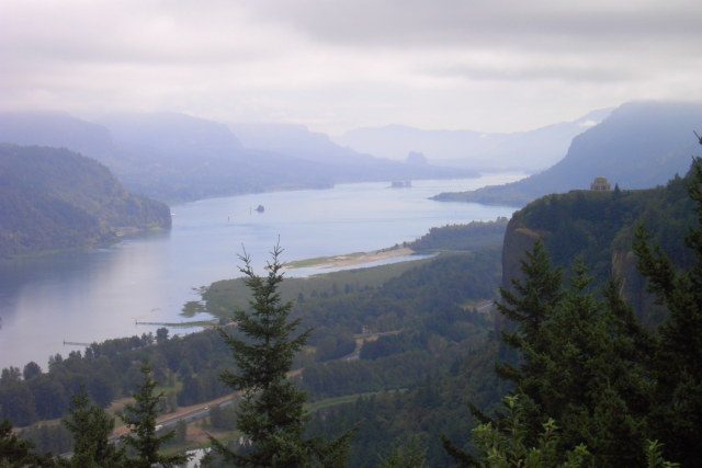 Columbia River Gorge - View from Portland Women's Forum 5