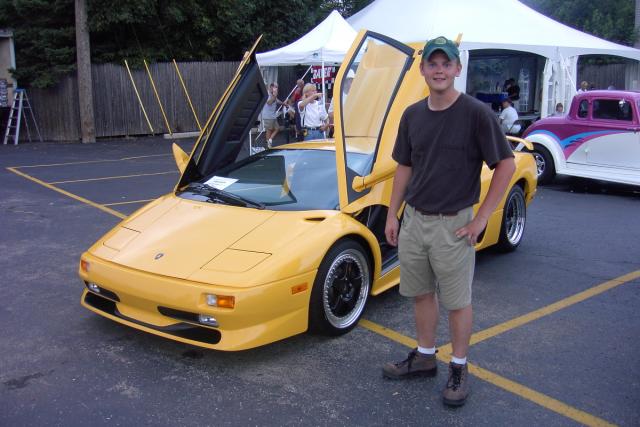 David Rothermel likes Lamborghinis.