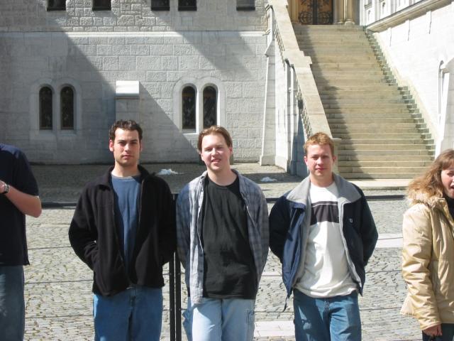 Eric, me, and Jason waiting to get into Neuschwanstein