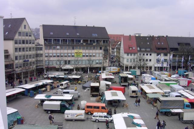 Here's more view of Muensterplatz.