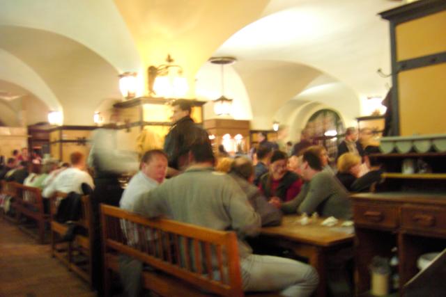 I doubt I am the only person with a blurry picture from the Hofbrauhaus