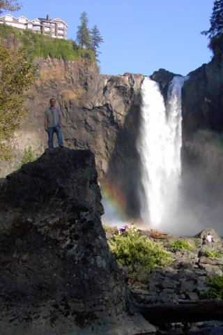 Jeff by Snoqualmie Falls 2