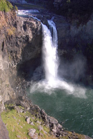Snoqualmie Falls by Seattle