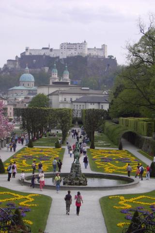The postcard picture for Salzburg.  If only the sky was blue....