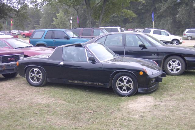 There was a Porsche 914 in the parking lot.  I had to take a picture.